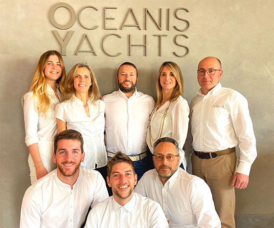 Oceanis Yachts team