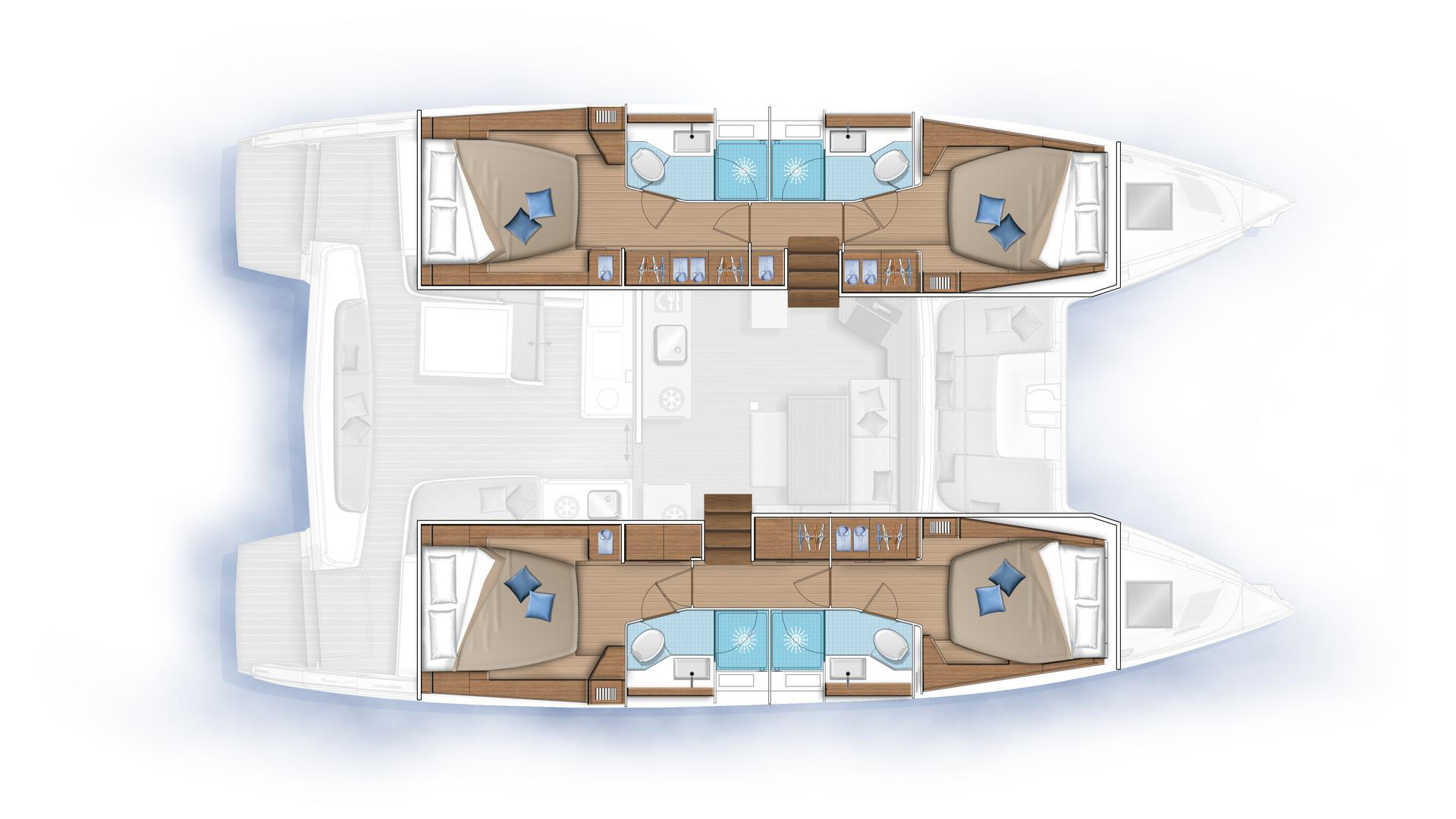 catamaran-lagoon-46-layout-3-cabins