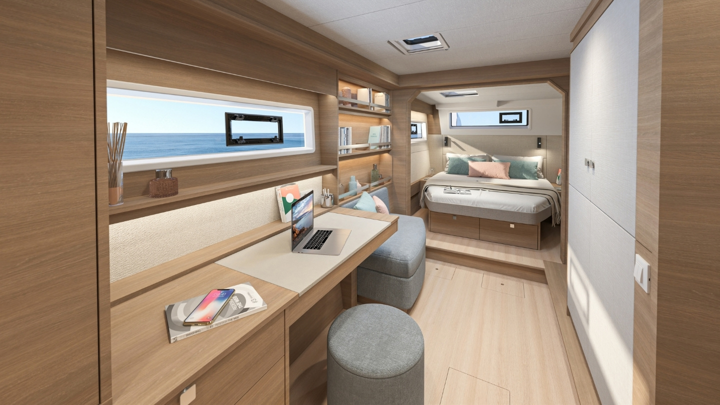 UNE CABINE PROPRIÉTAIRE QUI S’ADAPTE À VOUS